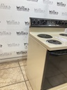 Ge Used Electric Stove 220volts (40/50 AMP)  30inches {3 prong} (Bisque/Black)