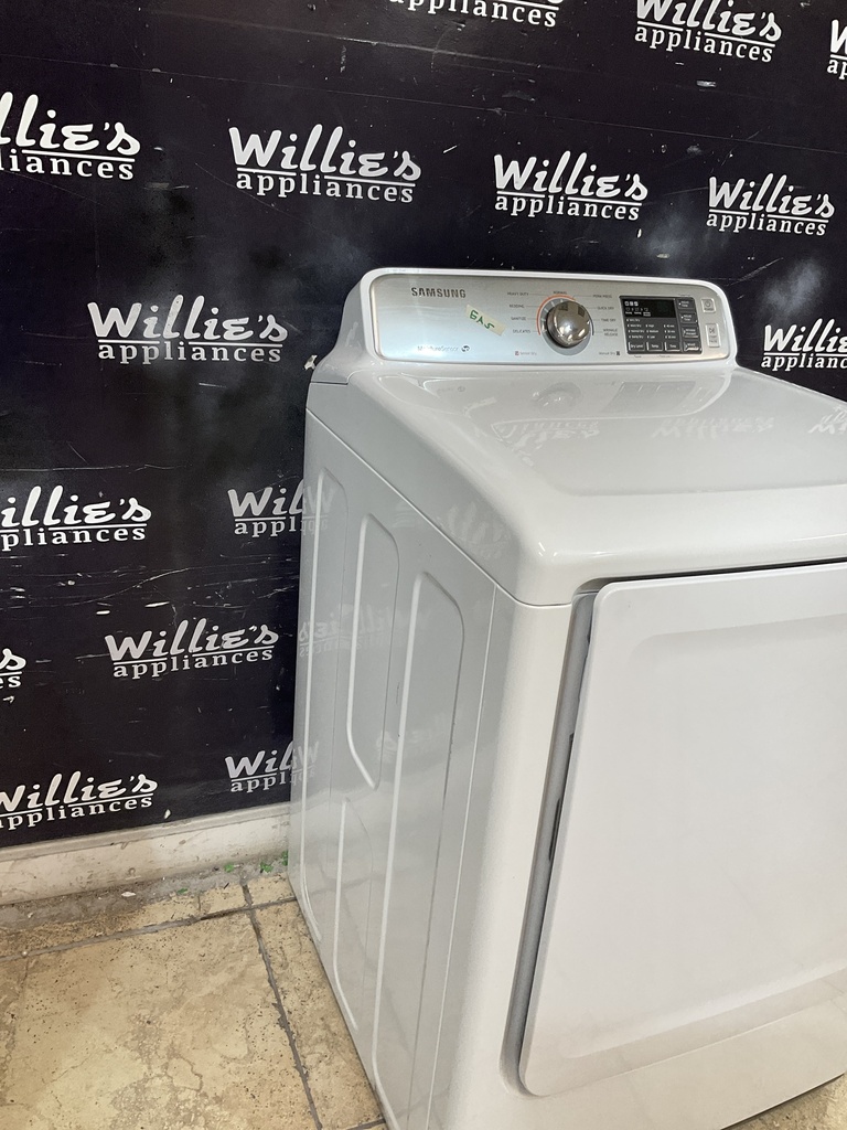 Samsung Used Natural Gas Dryer 27inches (White) 
