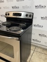 Ge Used Electric Stove 220volts (40/50 AMP)  30inches {no cord} (Stainless steel) 