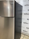 Frigidaire Used Refrigerator Top and Bottom 30x66 1/2” (Stainless Steel) 