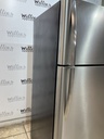 Frigidaire Used Refrigerator Top and Bottom 30x66 1/2” (Stainless Steel) 