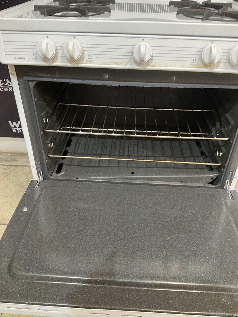 Premier Used Natural Gas Stove 30inches (White) 
