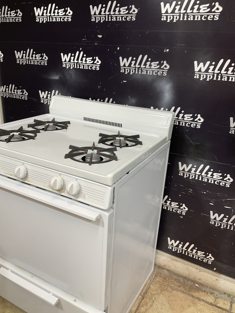 Premier Used Natural Gas Stove 30inches (White) 