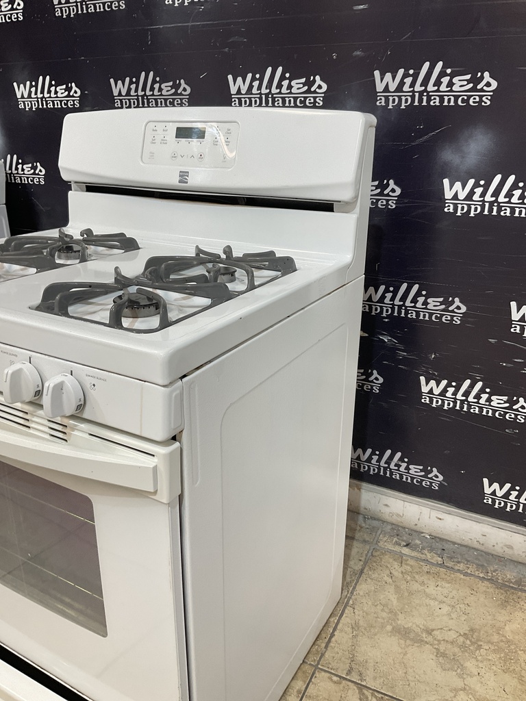 Kenmore Used Natural Gas Stove 30inches (White) 