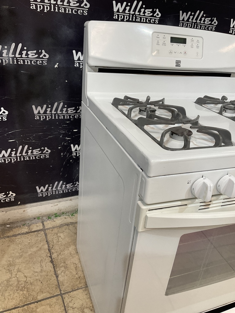 Kenmore Used Natural Gas Stove 30inches (White) 