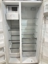 Whirlpool Used Refrigerator Side By Side 36x69 1/2” (White) 