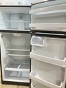 Ge Used Refrigerator Top and Bottom 28x67 (Stainless Steel) 
