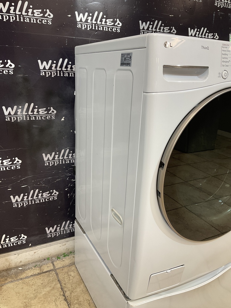 Lg Used Washer Front-load 27inches (white) 