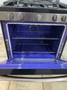 Lg Used Gas Propane Stove 30inches (Black Stainless)