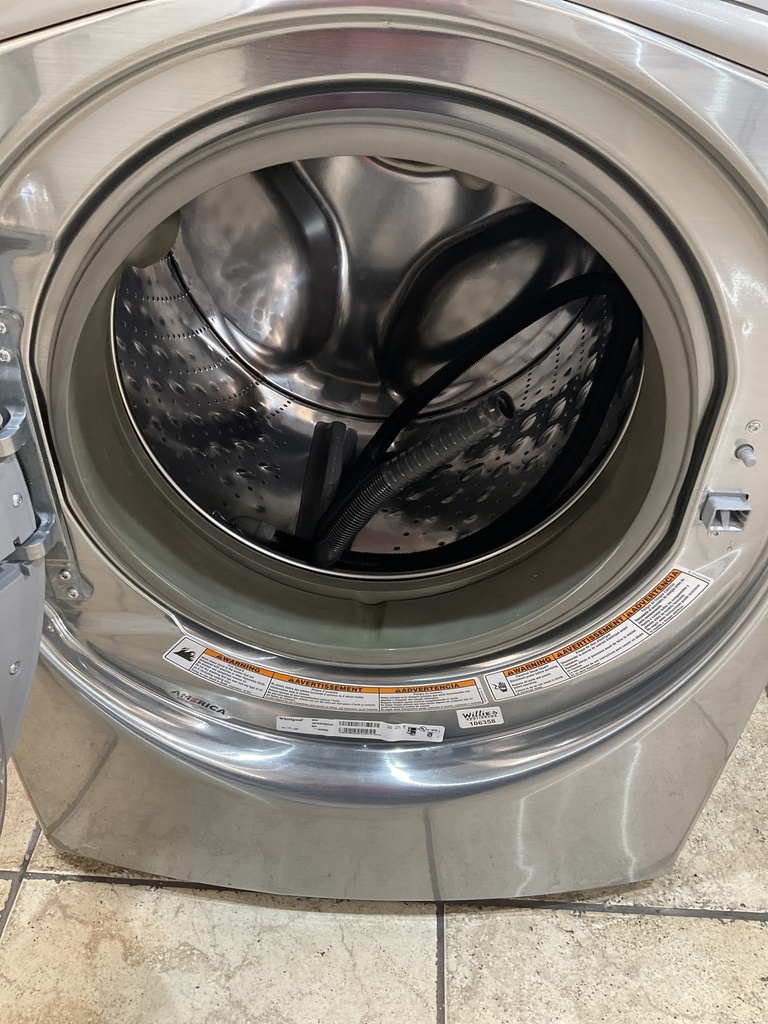 Whirlpool Used Washer Front-load 27inches (grey) 