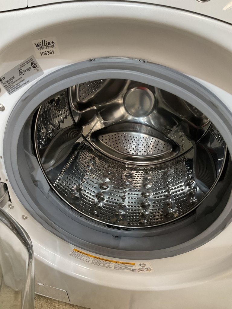 Lg Used Washer Front-load 27inches (white) 