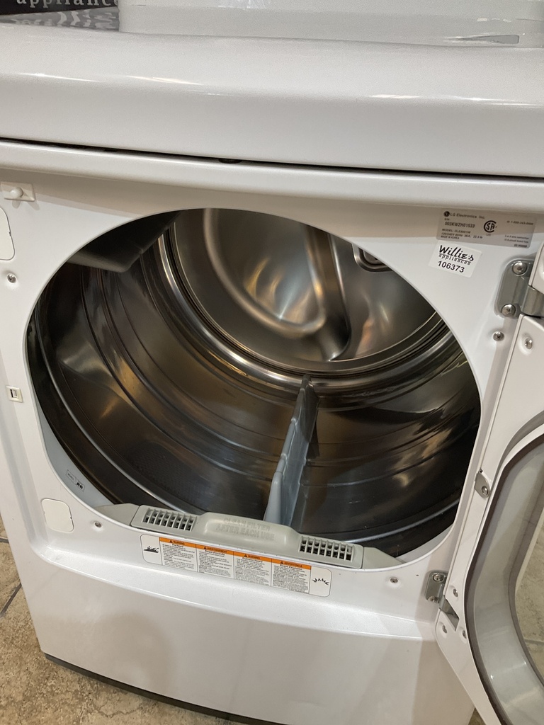 Lg Used Electric Dryer 27inches (White) 