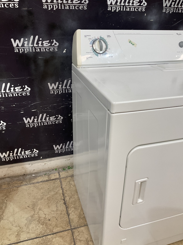 Whirlpool Used Natural Gas Dryer 29inches (White) 