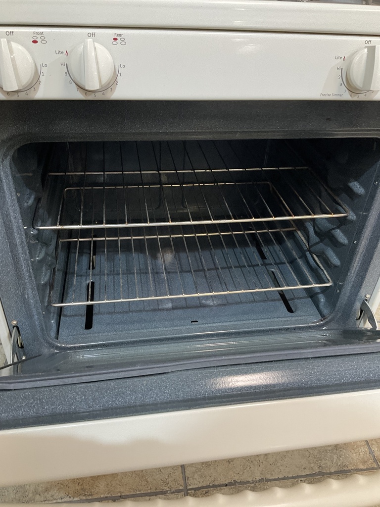 Ge Used Gas Propane Stove 30inches (Bisque) 