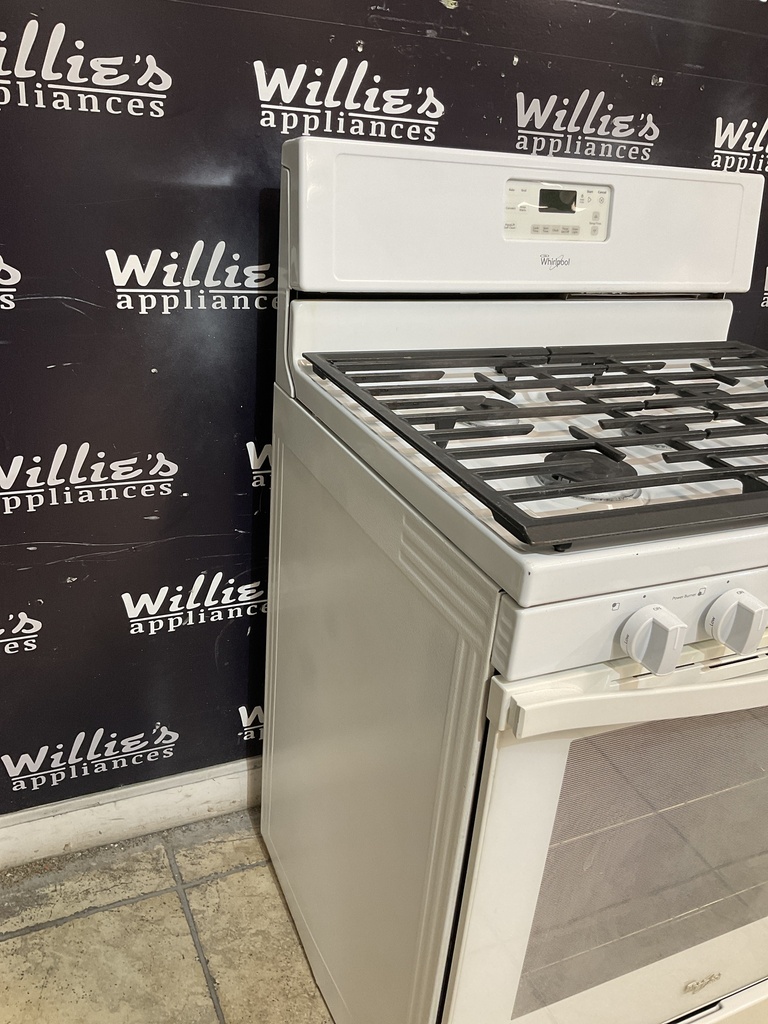 Whirlpool Used Natural Gas Stove 30inches (white)