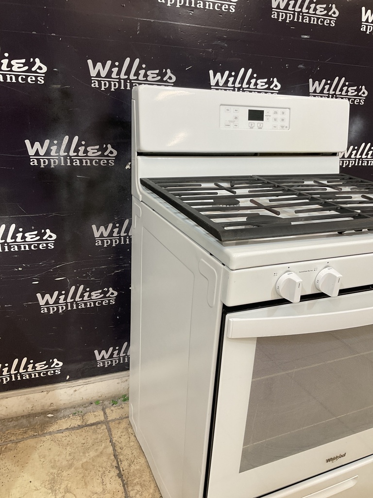 Whirlpool Used Natural Gas Stove 30inches (White) 