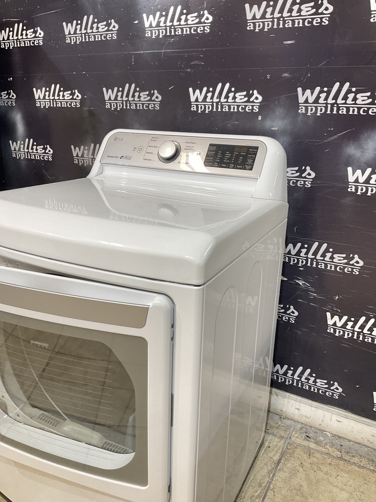 Lg Used Electric Dryer 27inches {3 prong} (White)