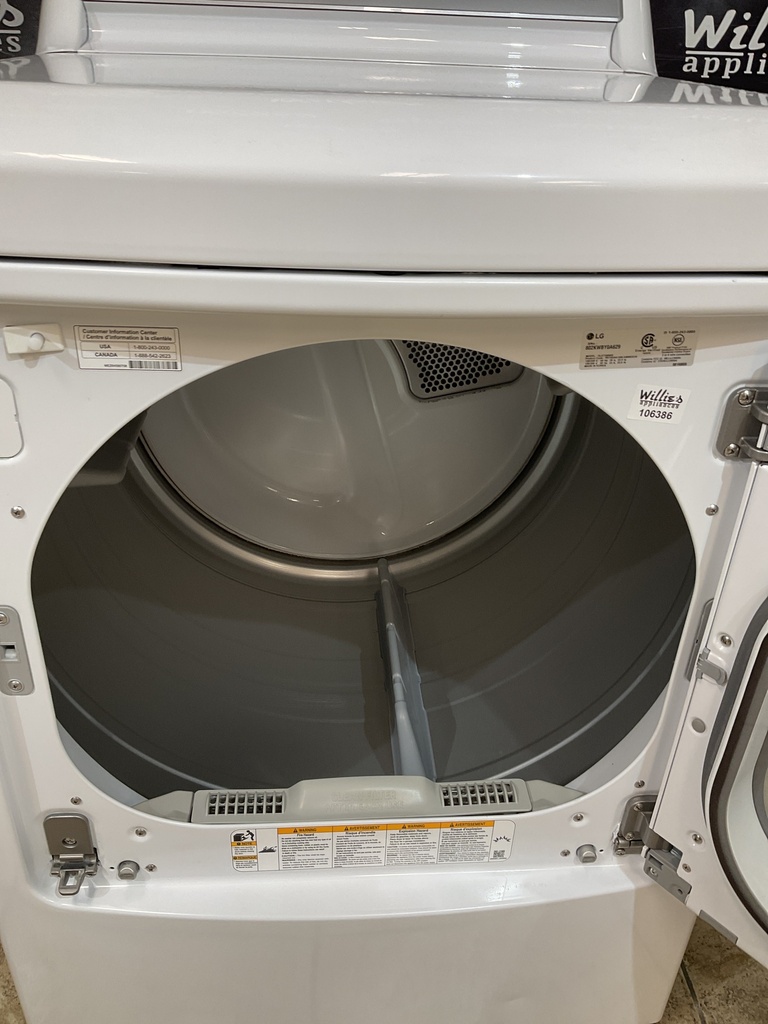 Lg Used Electric Dryer 27inches {3 prong} (White)