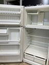 Ge Used Refrigerator Top and Bottom 28x61 1/2” (White) 