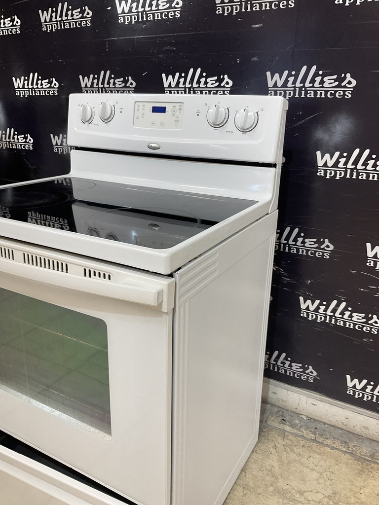 Whirlpool Used Electric Stove 30inches {no cord} (White) 