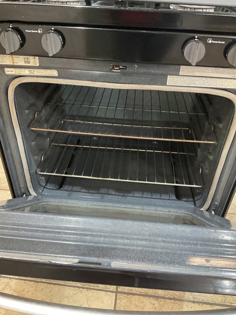 Whirlpool Used Natural Gas Stove 30inches (stainless steel) 