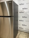 Frigidaire Used Refrigerator Top and Bottom 30x65 1/2” (Stainless Steel) 