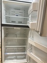 Frigidaire Used Refrigerator Top and Bottom 30x65 1/2” (Stainless Steel) 