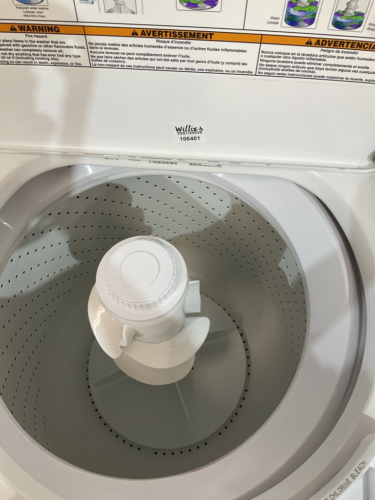 Whirlpool Used Washer Top-load 27inches (White) 