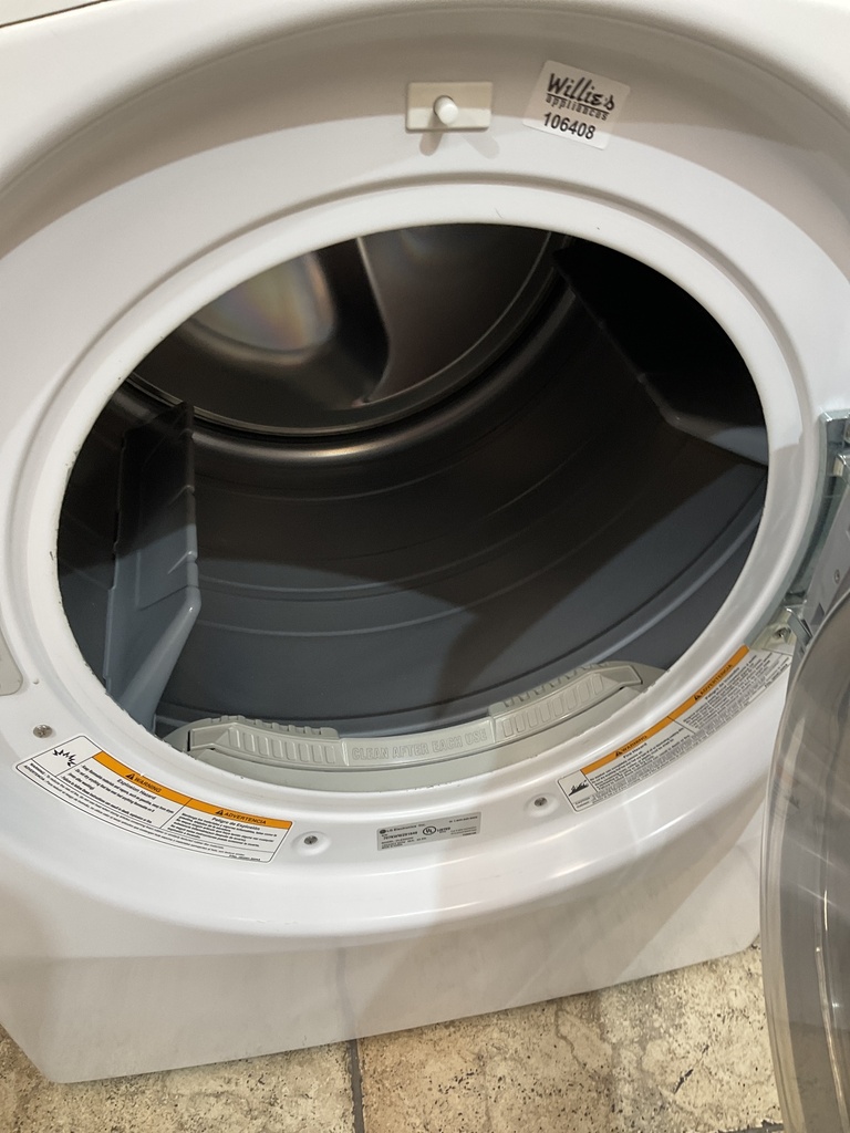 Lg Used Electric Dryer 27inches {4 prong} (White) 