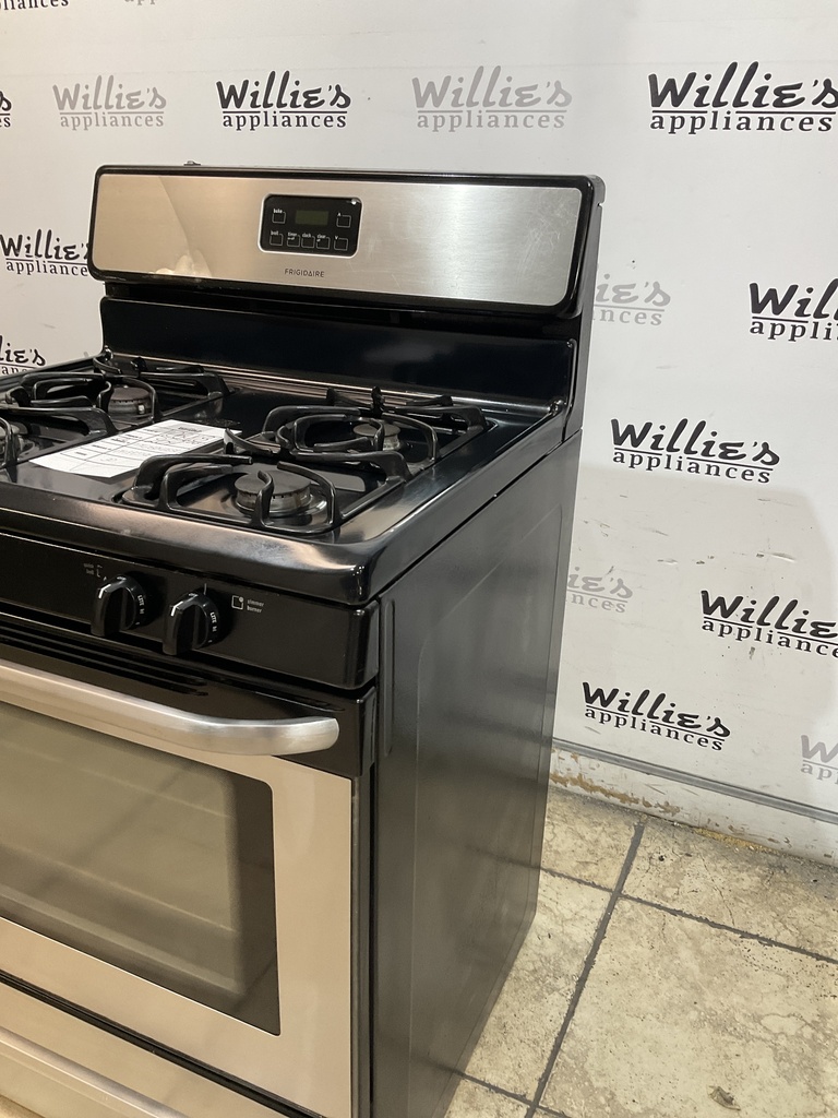 Frigidaire Used Natural Gas Stove 30inches (Stainless Steel) 