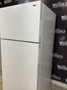 Hotpoint Used Refrigerator Top and Bottom 28x61 1/2” (white) 