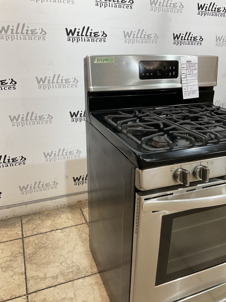 Frigidaire Used Gas Propane Stove 30inches (Stainless Steel) 
