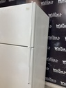 Whirlpool Used Refrigerator Top and Bottom 30x66 (White) 