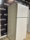 Ge Used Refrigerator Top and Bottom 28x64 1/2” (White) 