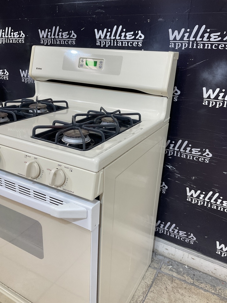 Hotpoint Used Natural Gas Stove 30inches (Bisque) 
