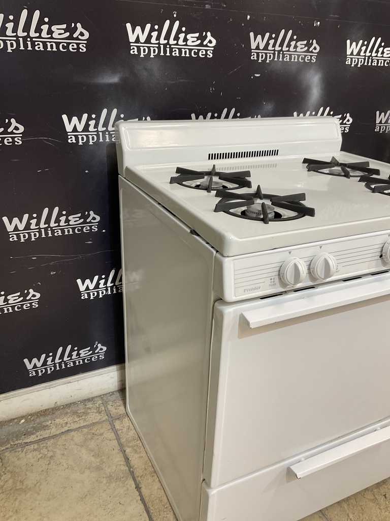 Premier Used Natural Gas Stove 30inches (white) 