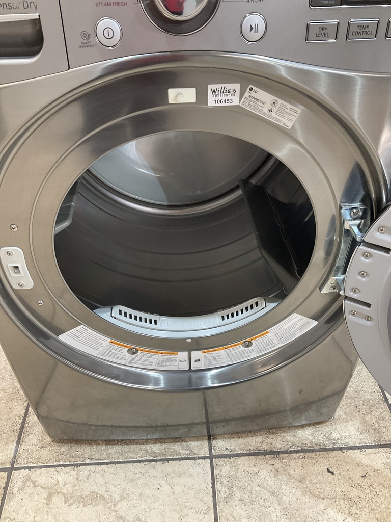 Lg Used Natural Gas Dryer 27inches (Grey) 