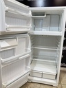 Hotpoint Used Refrigerator Top and Bottom 28x64 1/2” (white) 