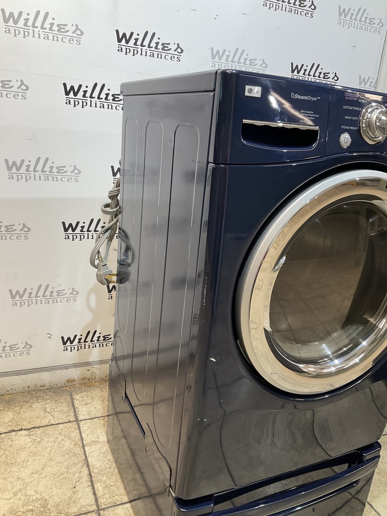Lg Used Electric Dryer 27inches {3 prong} (Blue) 