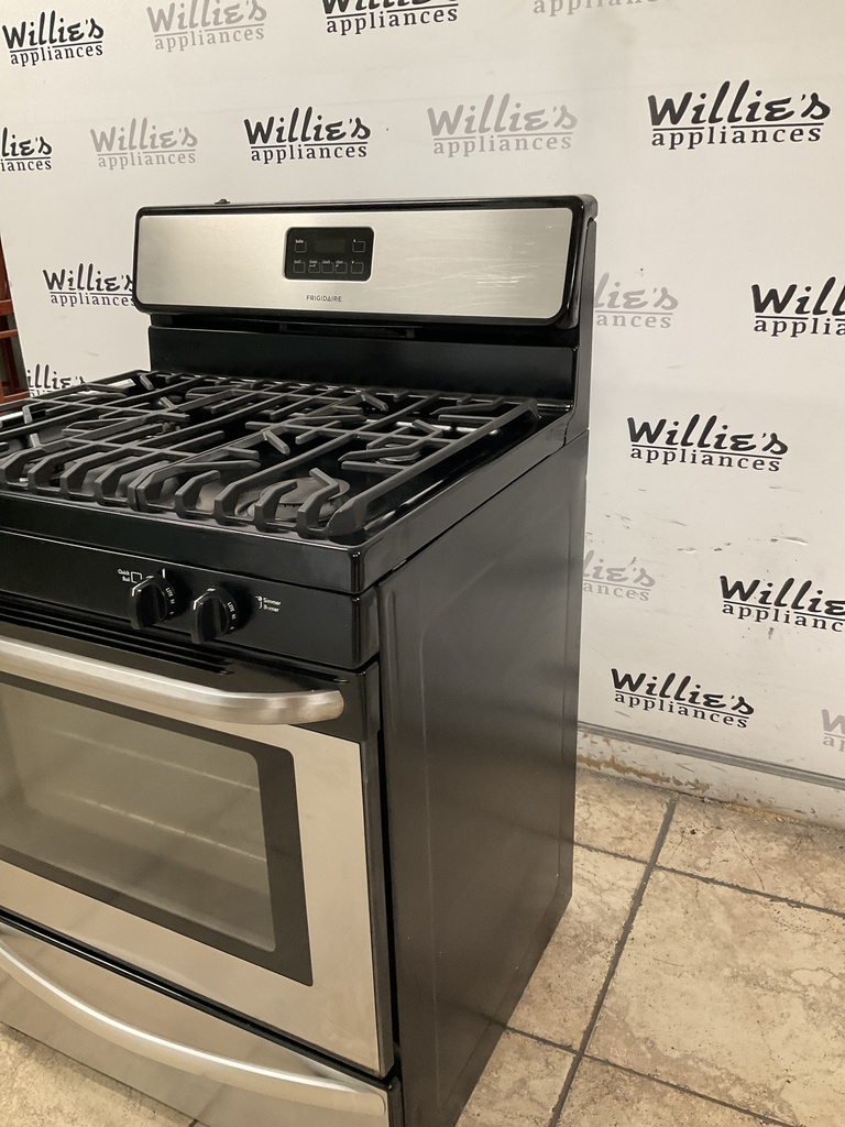 Frigidaire Used Natural Gas Stove 30inches (Stainless Steel) 