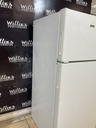 Hotpoint Used Refrigerator Top and Bottom 28x61 1/2” (White) 