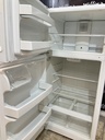 Hotpoint Used Refrigerator Top and Bottom 28x61 1/2” (White) 