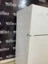 Hotpoint Used Refrigerator Top and Bottom 28x61 1/2” (White) 