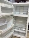 Hotpoint Used Refrigerator Top and Bottom 28x61 1/2” (White) 