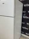 Hotpoint Used Refrigerator Top and Bottom 28x61 1/2” (White) 