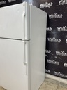 Ge Used Refrigerator Top and Bottom 28x61 1/2” (White) 