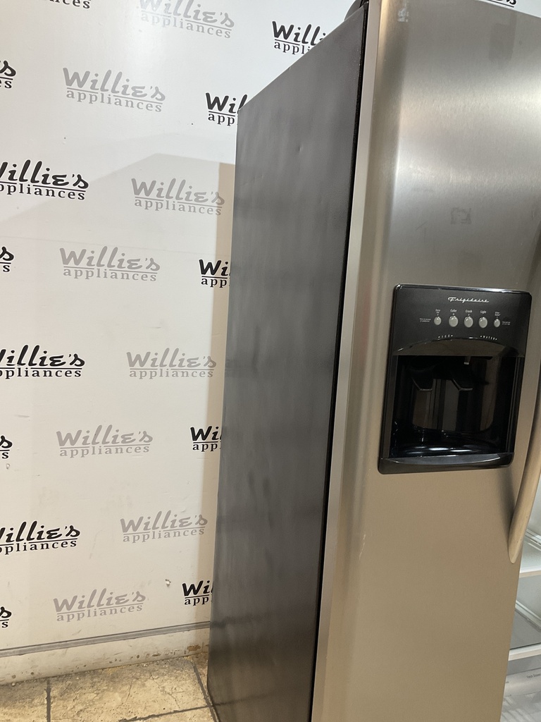 Frigidaire Used Refrigerator Side by Side 36x69 (Stainless Steel) 