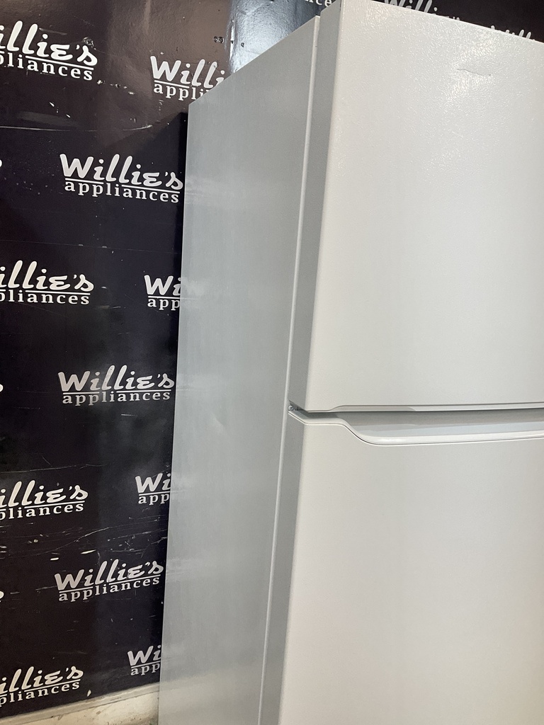 Frigidaire Used Refrigerator Top and Bottom 30x66 1/2” (white)
