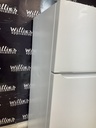Frigidaire Used Refrigerator Top and Bottom 30x66 1/2” (white)