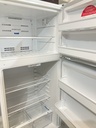 Frigidaire Used Refrigerator Top and Bottom 30x66 1/2” (white)
